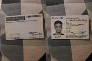 Canadian Drivers License