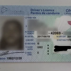 Canadian Drivers License