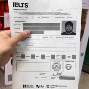 Buy Valid IELTS Certificate Online
